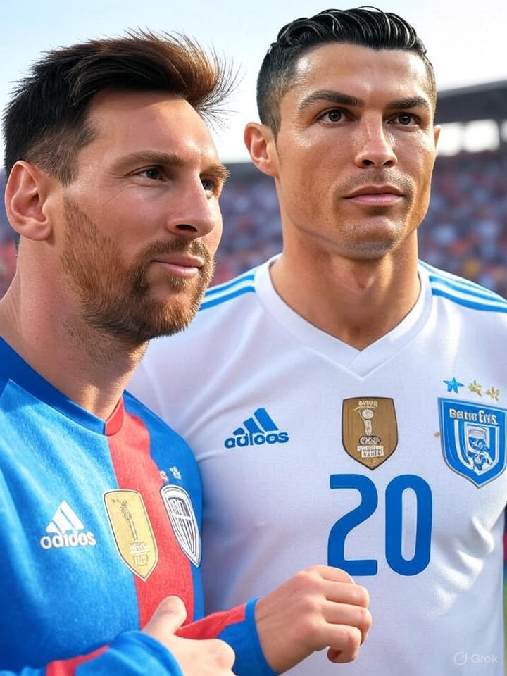 Messi y Cristiano se van