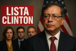 Petro a la lista Clinton portada