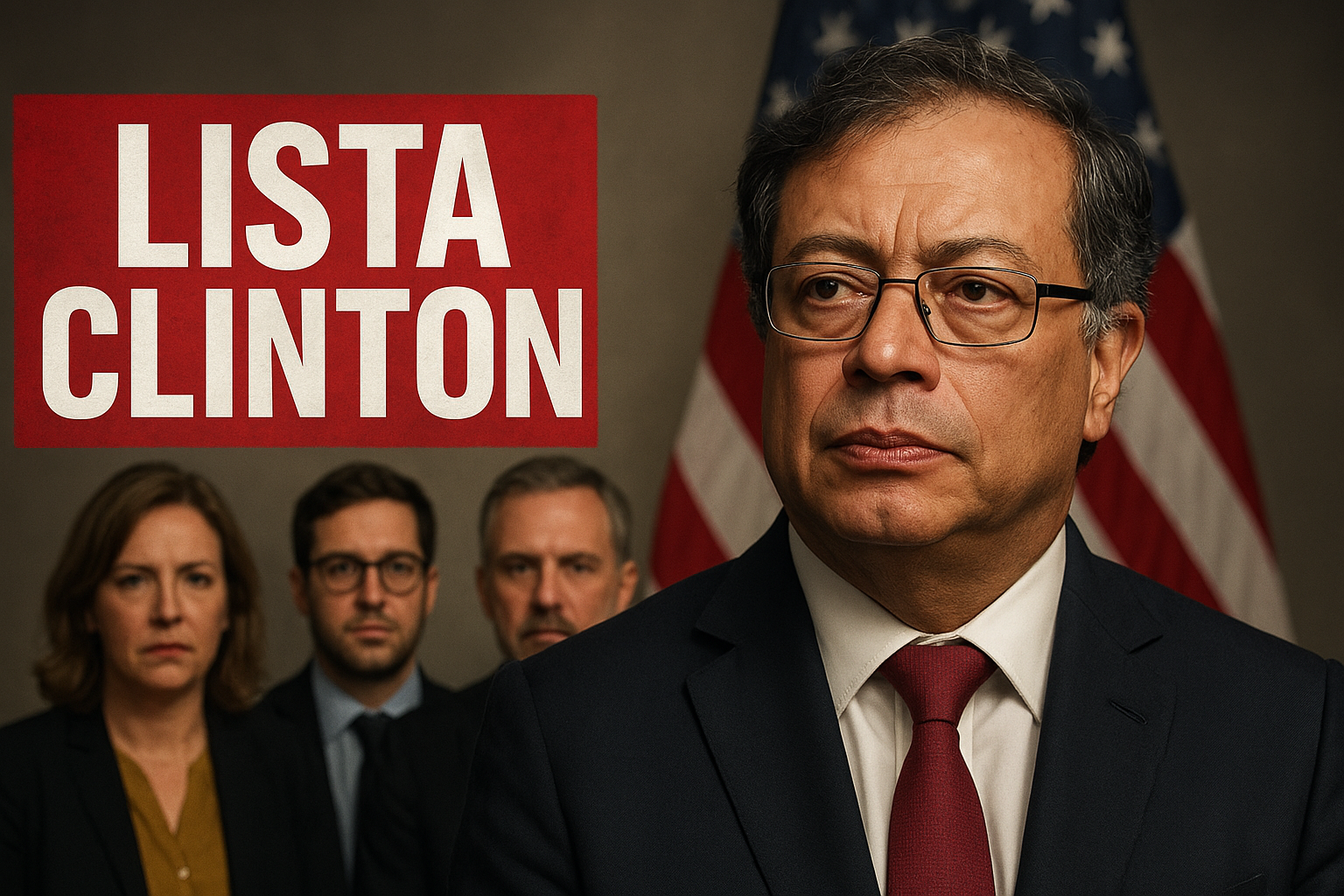 Petro a la lista Clinton portada