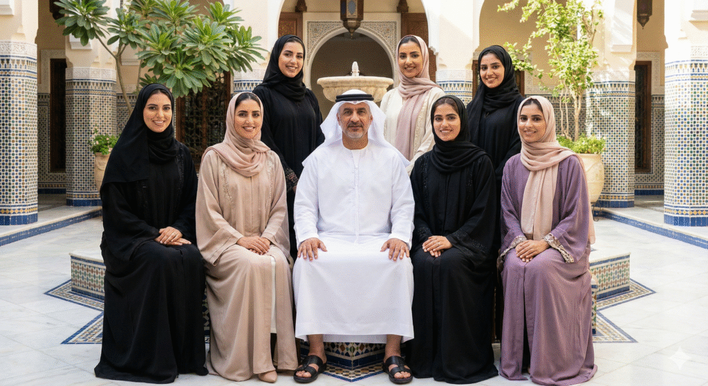 Familia musulmana de verdad