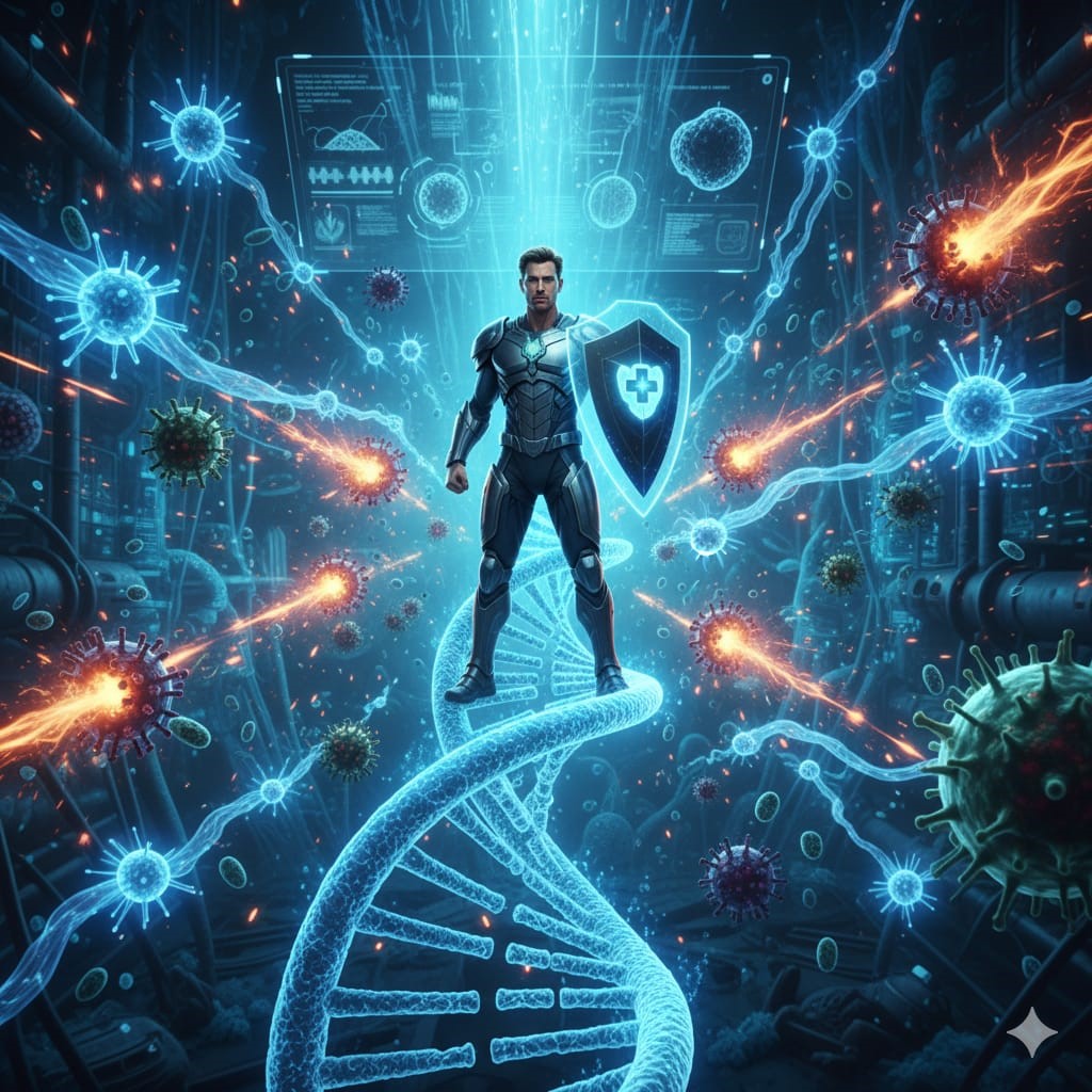 Autoinmunidad hombre cadena de ADN Autoinmunidad hombre cadena de ADN