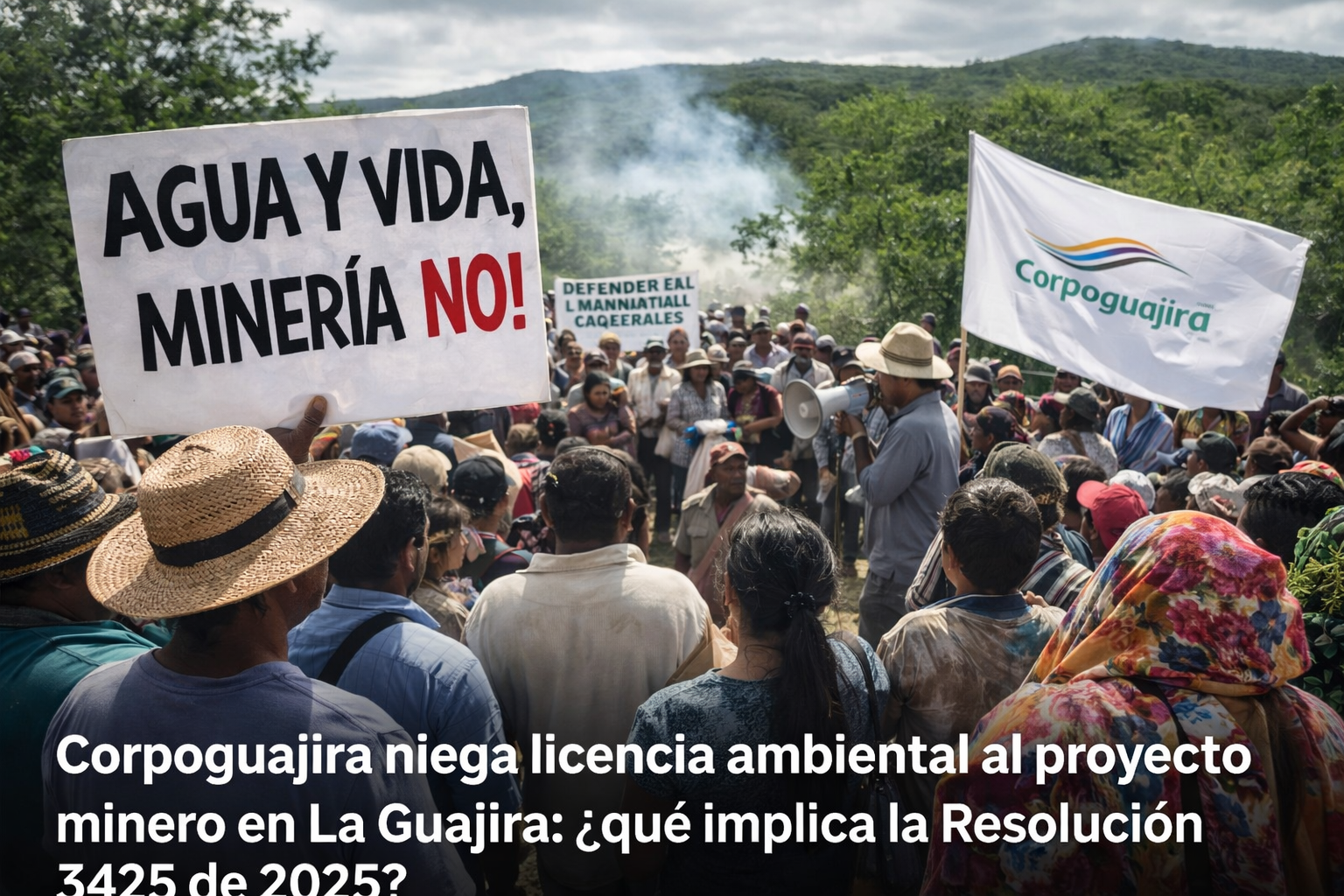 Corpoguajira niega licencia ambiental portada
