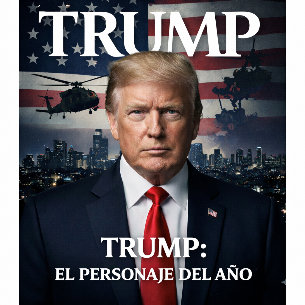 Trump el personaje del año carátula