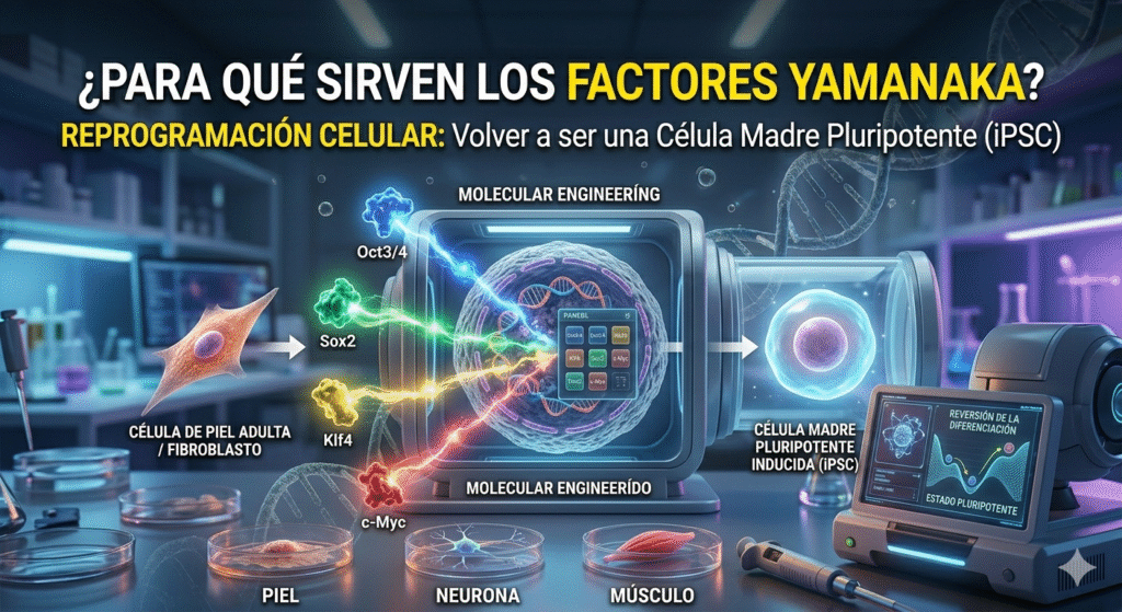 qué son exactamente los Factores de Yamanaka?