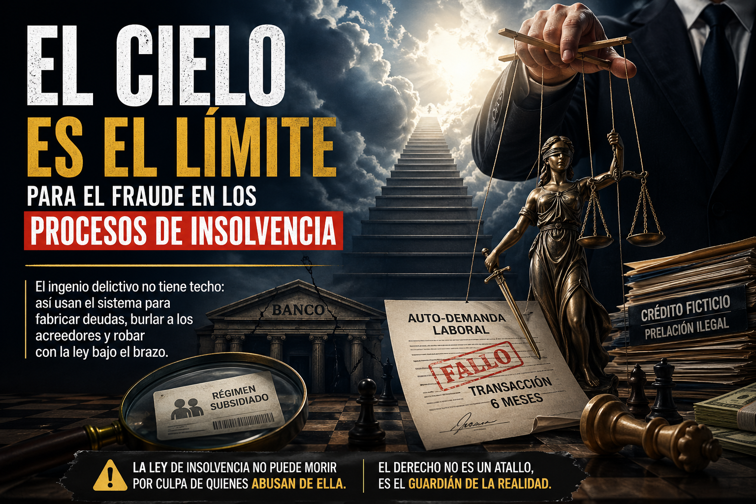 Fraude en los procesos de insolvencia: El cielo es el límite