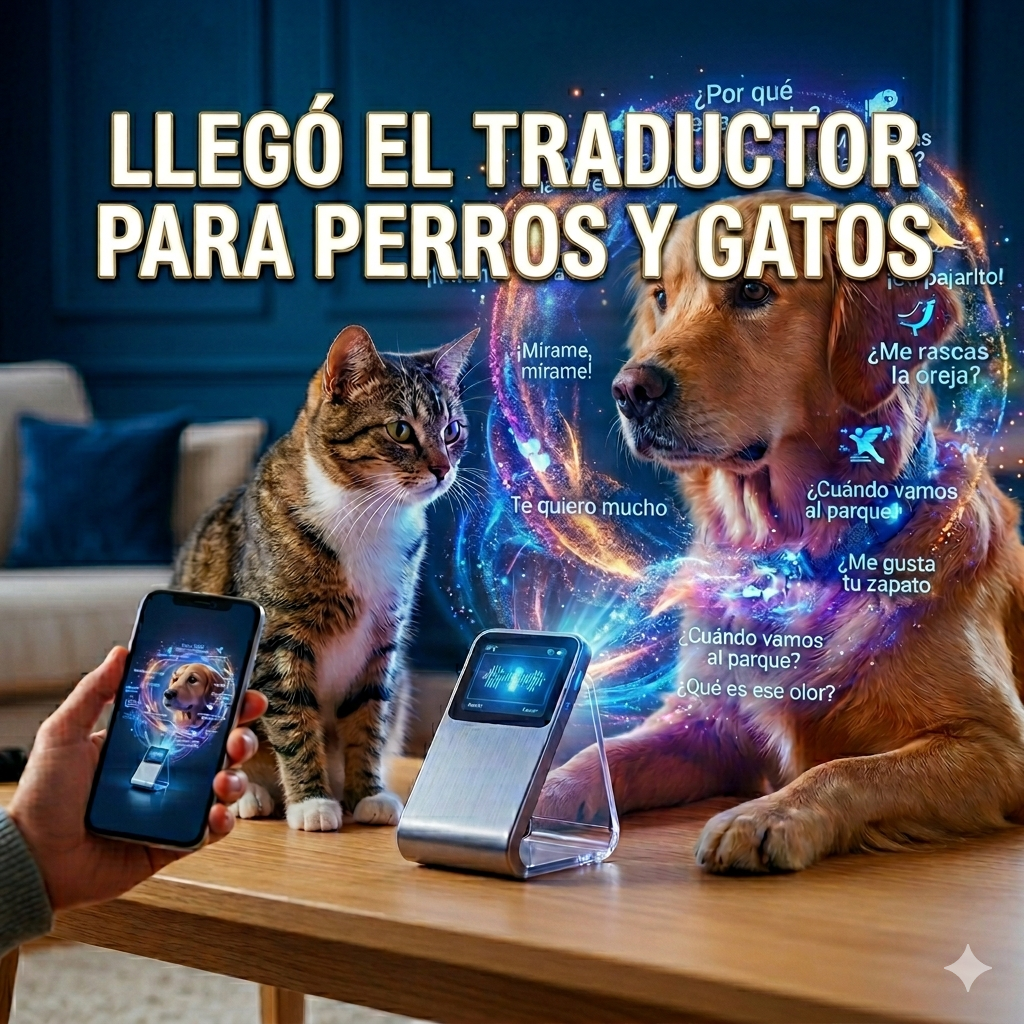 LLegó el traductor perros y gatos portada