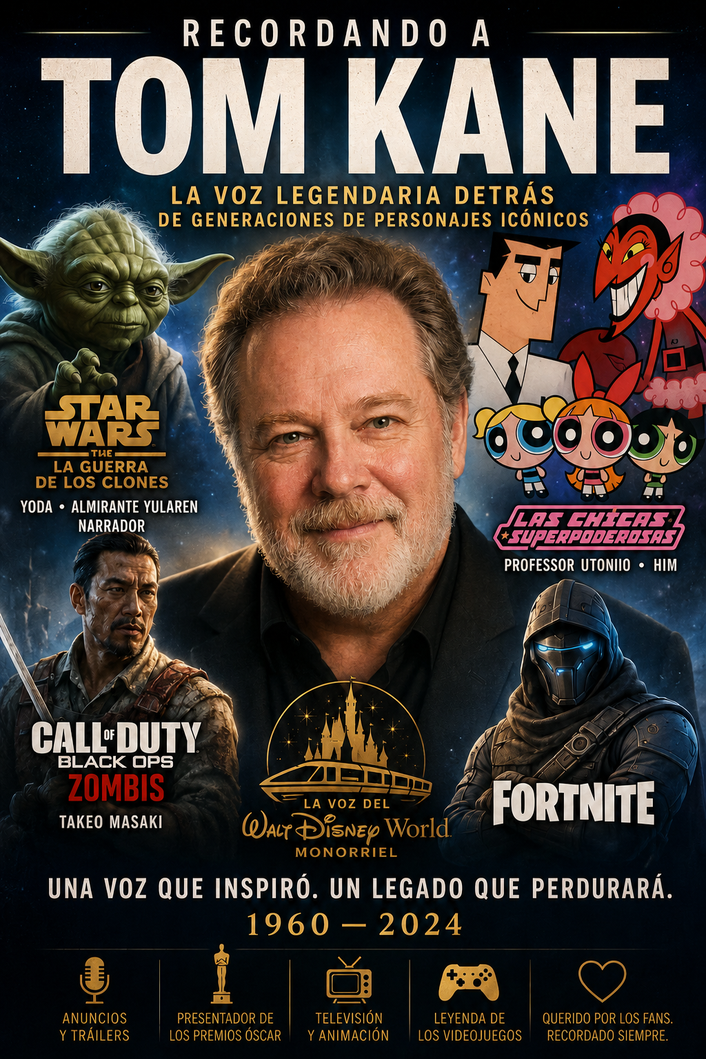 Tom Kane portada español