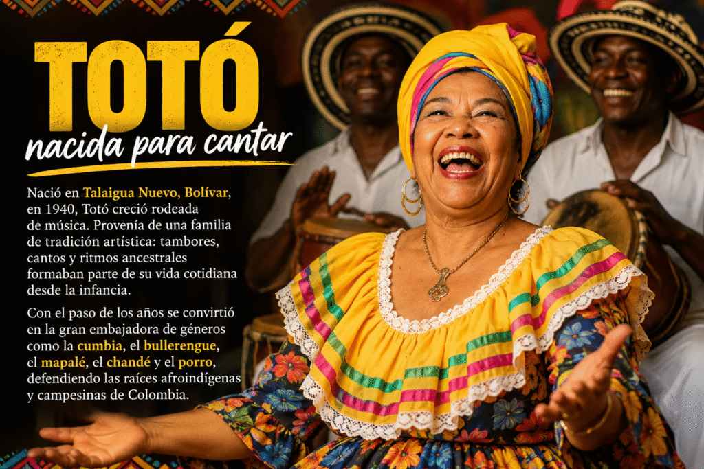 Totó la momposina 2 nacida para cantar