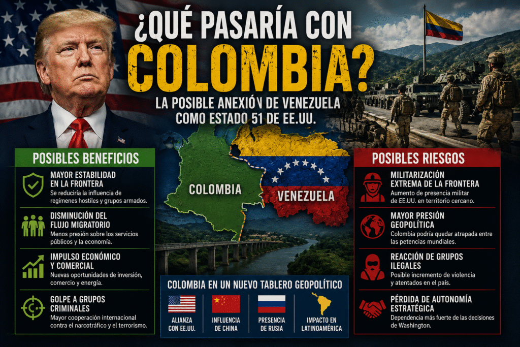 Venezuela Estado 51 Colombia